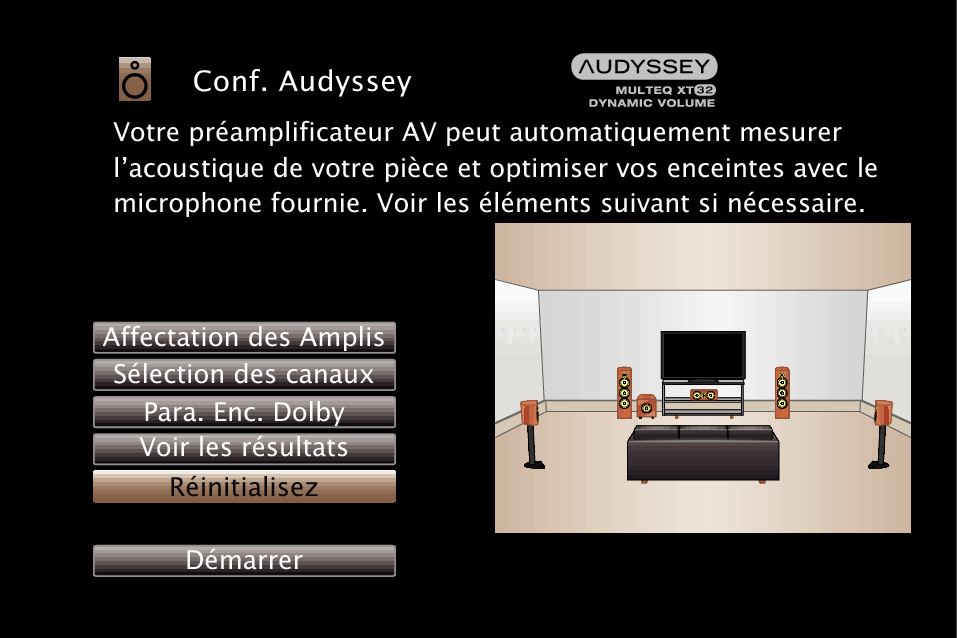 GUI Audyssey A85